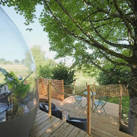 Bulles Odette&ginette Au Guet Marais Etape Insolite Lodge Paliseul