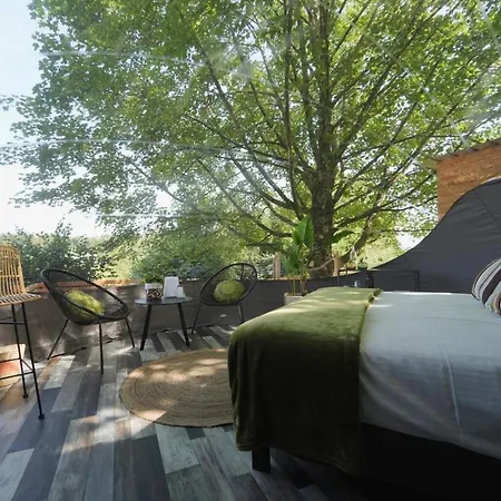 Bulles Odette & Ginette Et Tiny House Suzette 