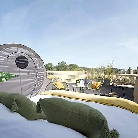 Bulles Odette & Ginette Et Tiny House Suzette 