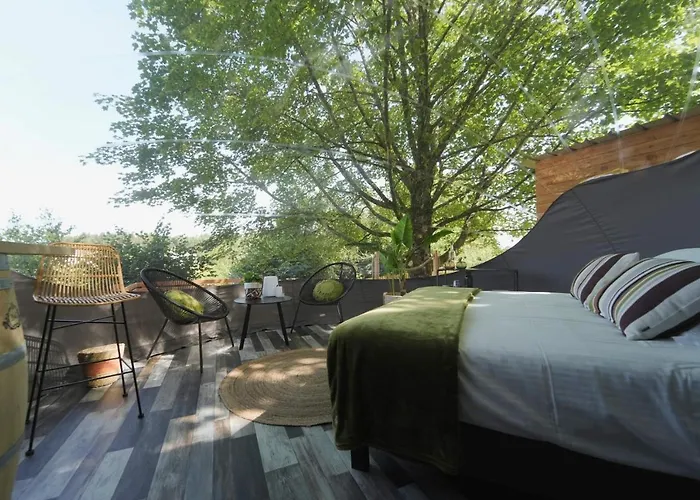 Bulles Odette & Ginette Et Tiny House Suzette 