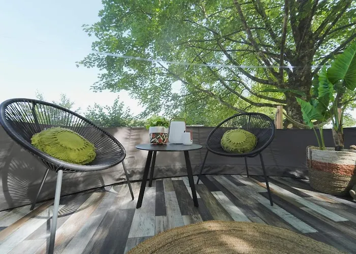 אכסניה Bulles Odette & Ginette Et Tiny House Suzette 